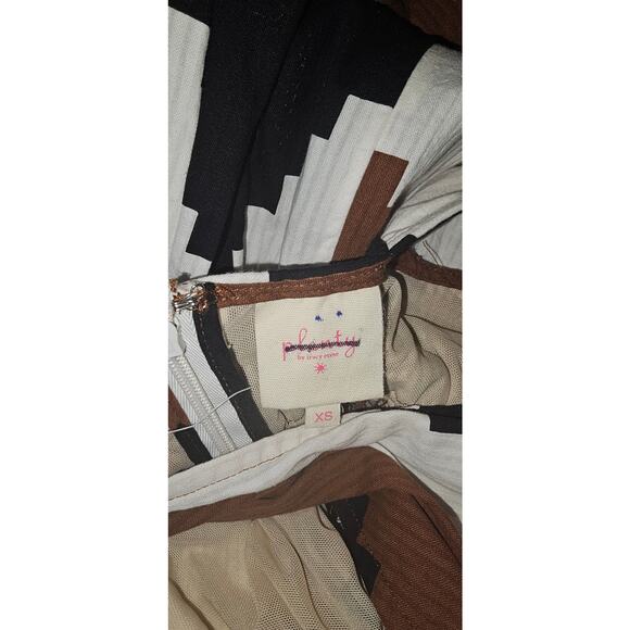 New Anthropologie Plenty by Tracy Reese Printed Halter Maxi Dress  $248 X-SMALL - Picture 7 of 7